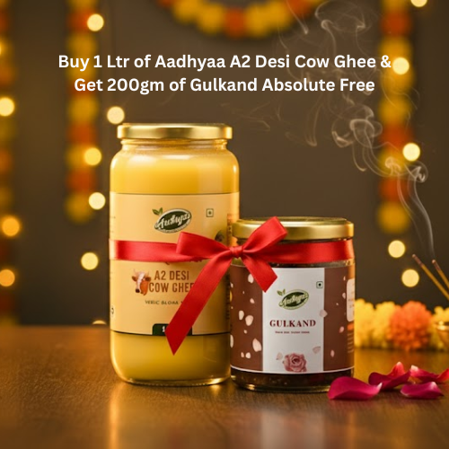 AADHYAA A2 DESI COW GHEE - MADE FROM BILONA METHOD
